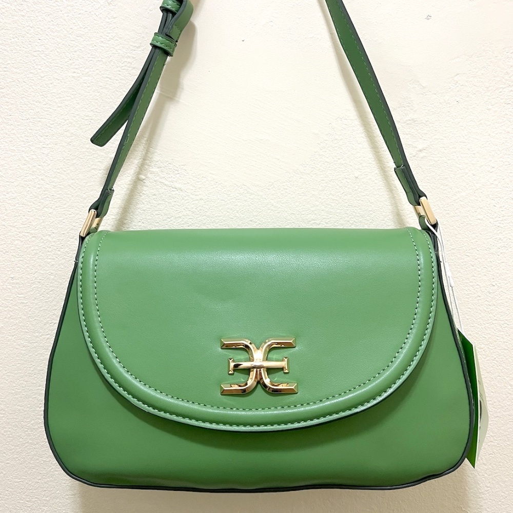 SAM EDELMAN NEW SHOULDER BAG APPLE GREEN NWT